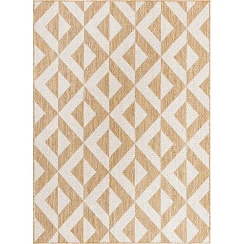 exterior hamptons rombos en beige
