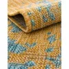 exterior hamptons vintage en amarillo y aqua