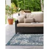 exterior hamptons vintage en azul