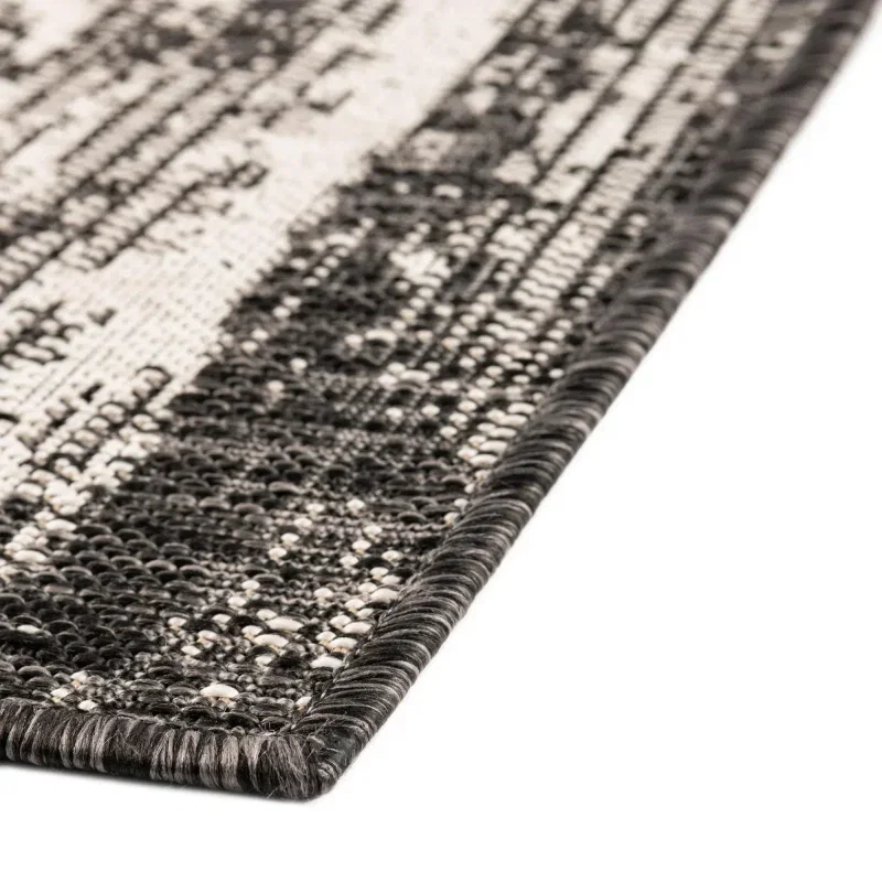 exterior moderno abstracto en gris carbon