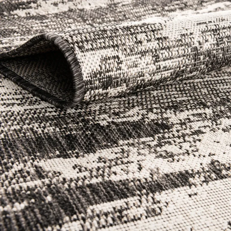 exterior moderno abstracto en gris carbon
