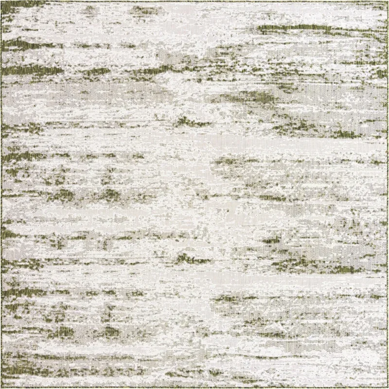 exterior moderno abstracto en verde