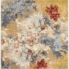 exterior moderno floral en multicolor
