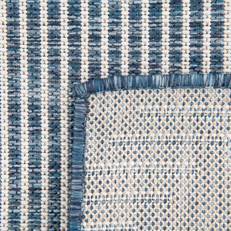 exterior moderno geometrico en azul