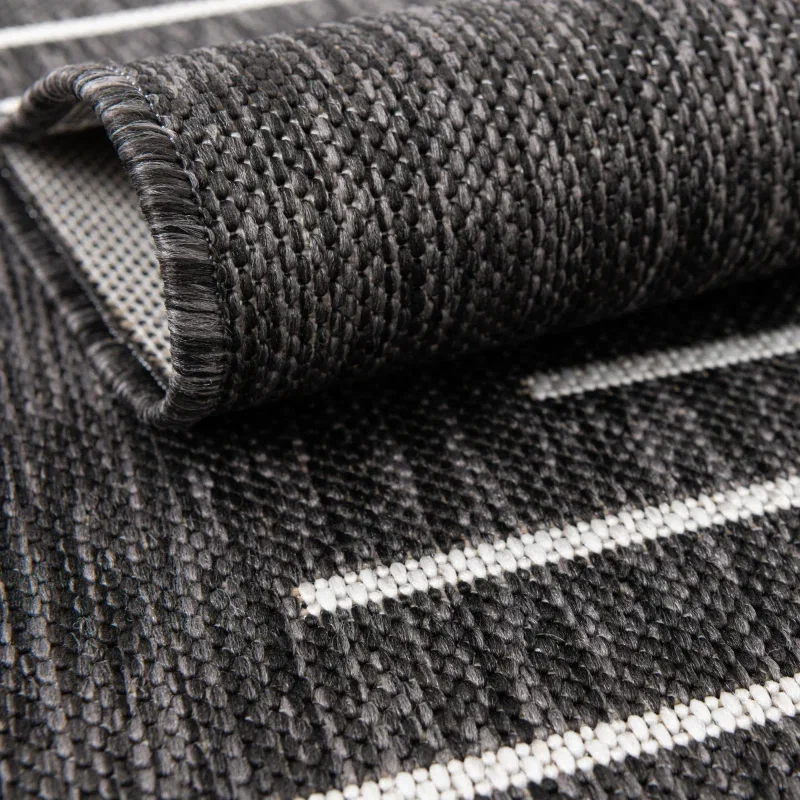 exterior moderno geometrico en gris carbon