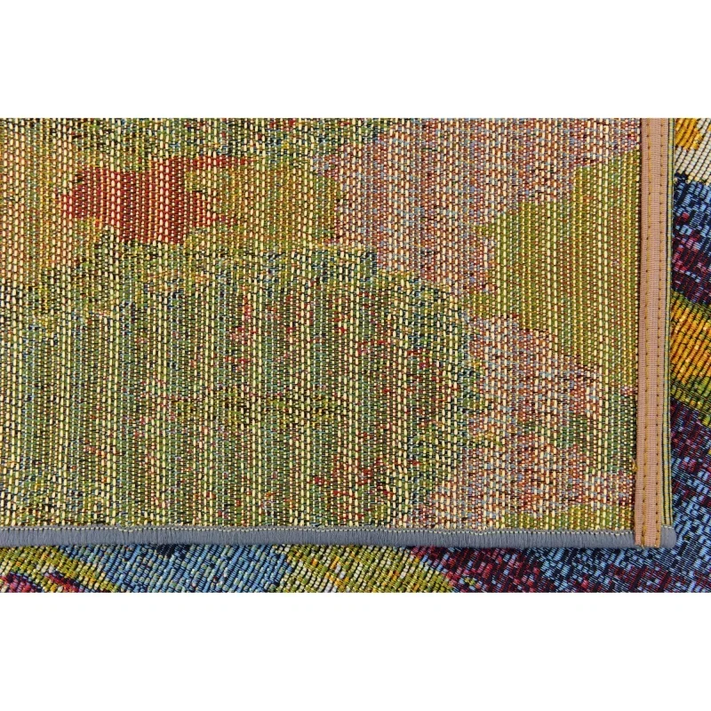 exterior moderno ikat en multicolor