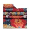 exterior moderno ikat en multicolor
