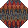 exterior moderno ikat en multicolor