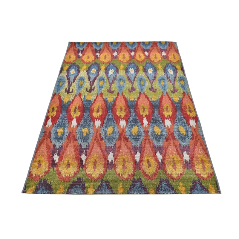 exterior moderno ikat en multicolor