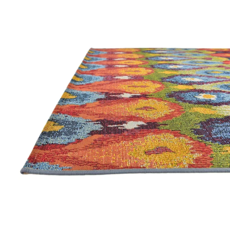 exterior moderno ikat en multicolor