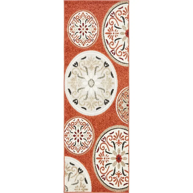 exterior moderno medallon en terracota