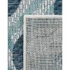 exterior nautico abstracto en azul
