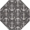 exterior nautico enrejado en gris carbon
