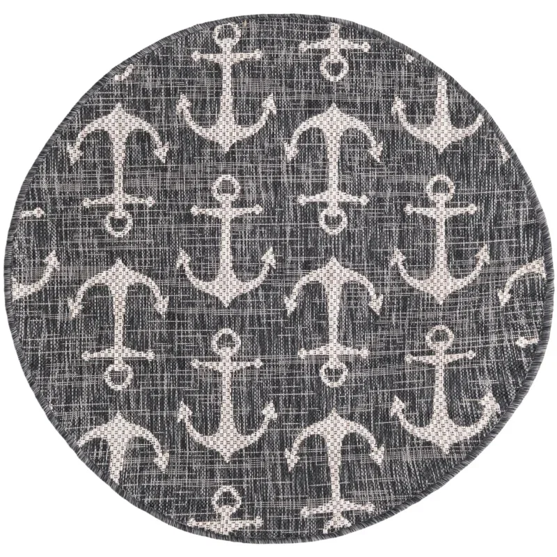 exterior nautico enrejado en gris carbon