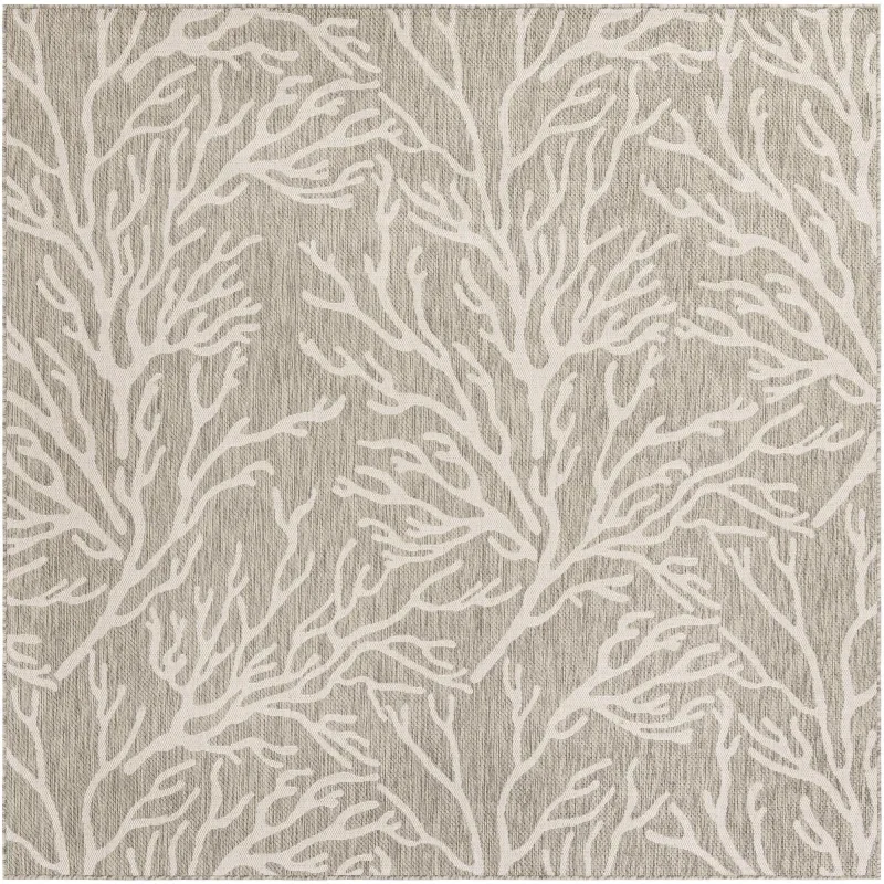 exterior nautico floral en gris