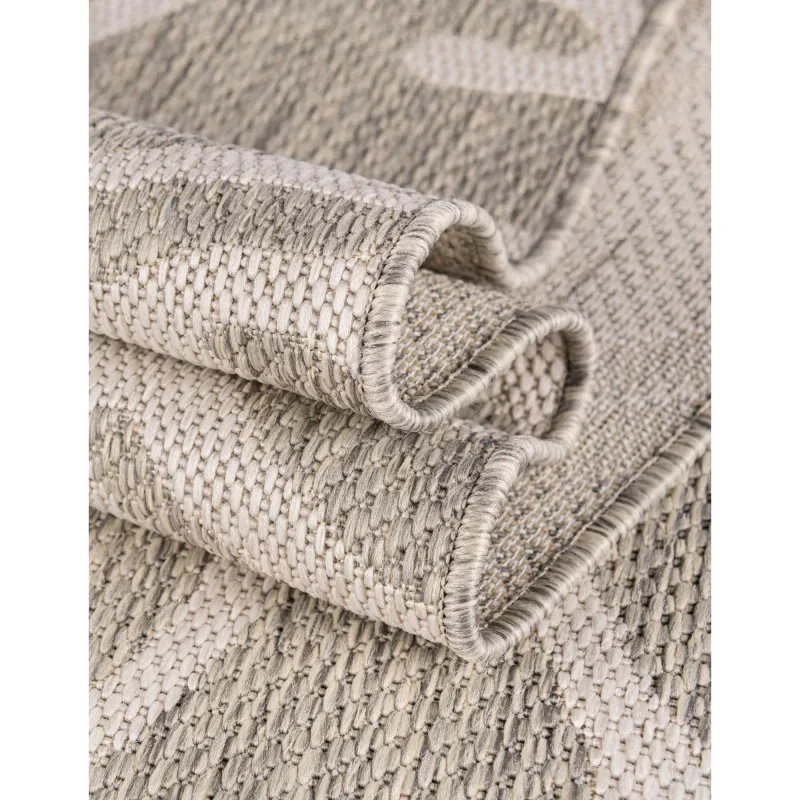 exterior nautico floral en gris