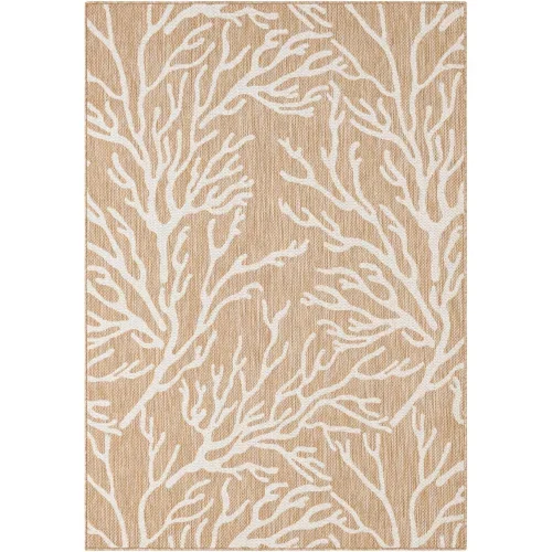 exterior nautico floral en taupe