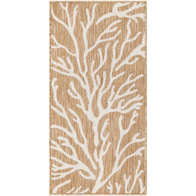 exterior nautico floral en taupe