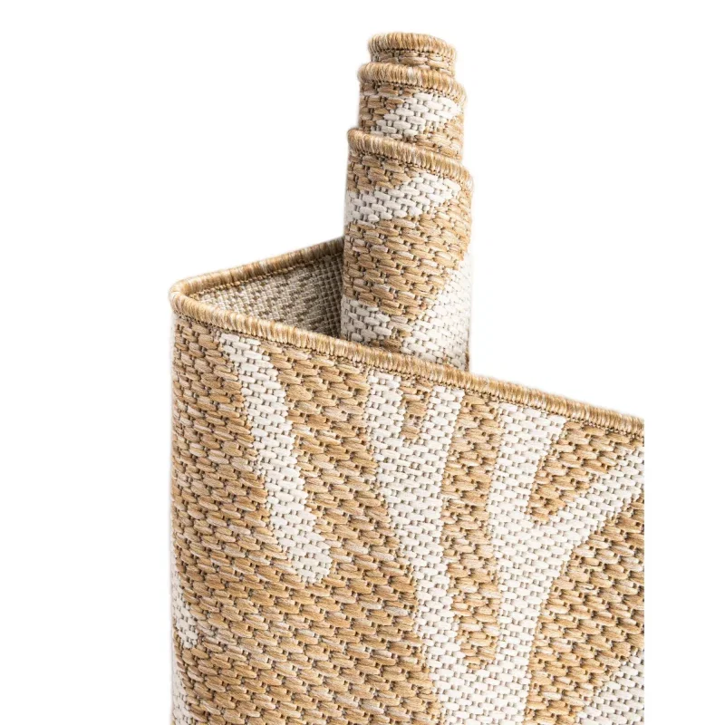 exterior nautico floral en taupe