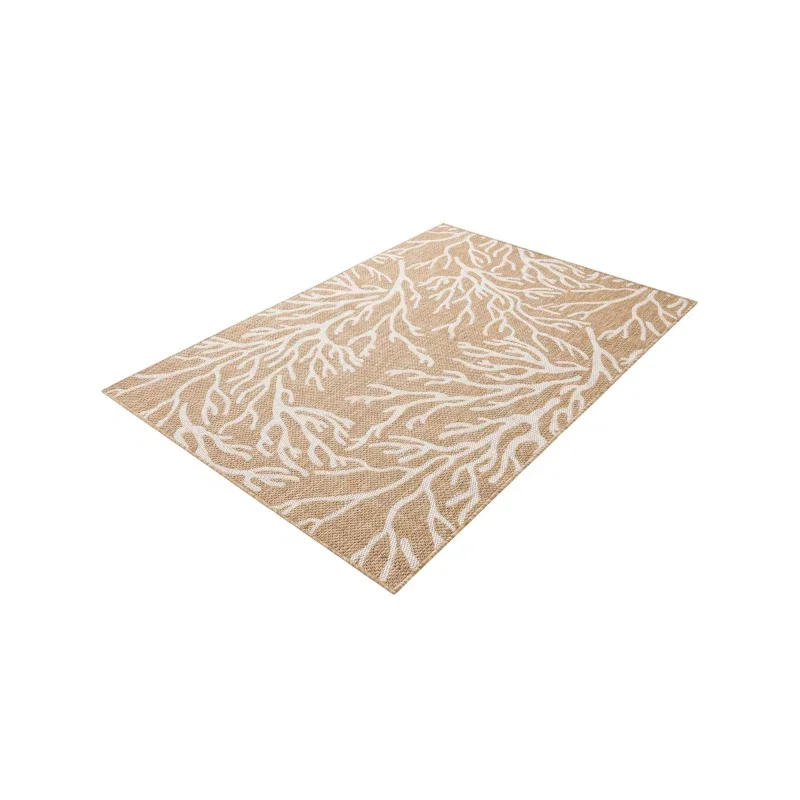 exterior nautico floral en taupe