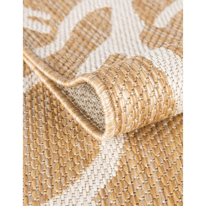 exterior nautico floral en taupe