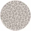 exterior safari abstracto en marfil y gris