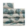 exterior safari animal print en teal