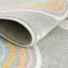 fantasia arcoiris y nubecitas en gris
