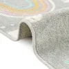 Tapete Fantasia Arcoiris y Nubecitas en Gris