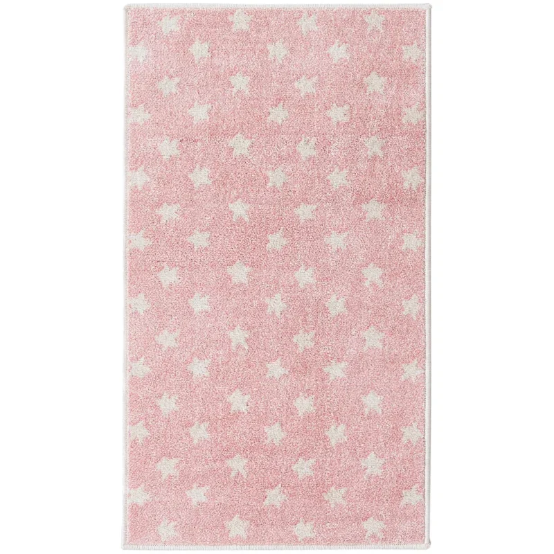 Tapete Fantasia Estrellitas Rosadas