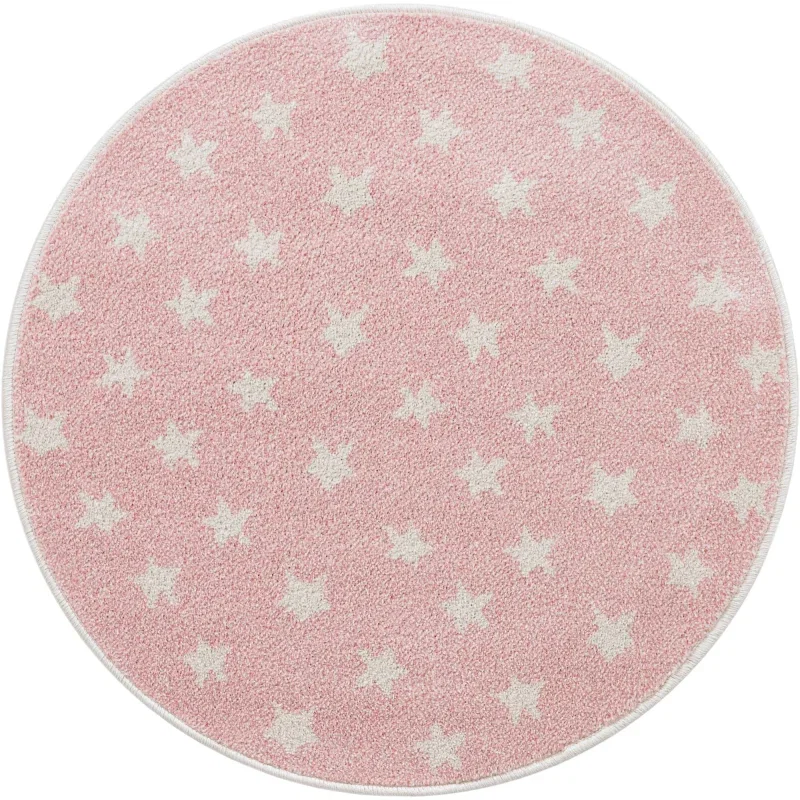 Tapete Fantasia Estrellitas Rosadas