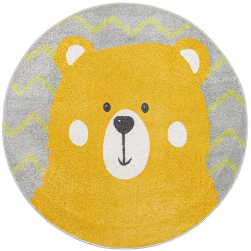 fantasia oso feliz en amarillo