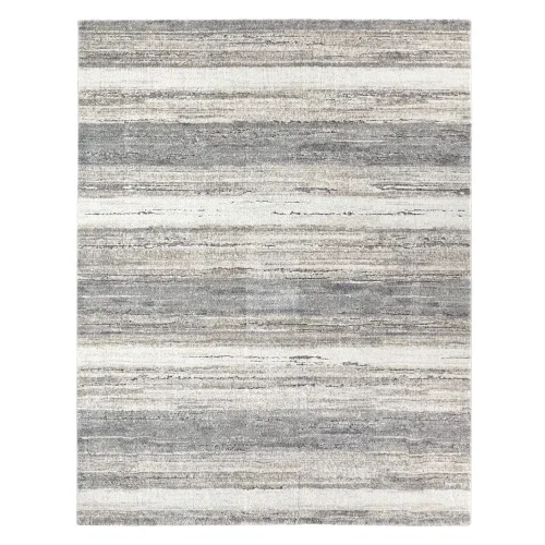 Tapete Fortuna Abstracto de Relieves Tallados en Beige