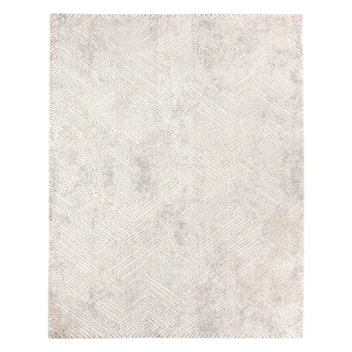 Tapete Fortuna Geométrico Relieve Industrial en Gris