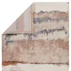 Tapete Fortuna Motivo Natural Tallado en Beige y Azul