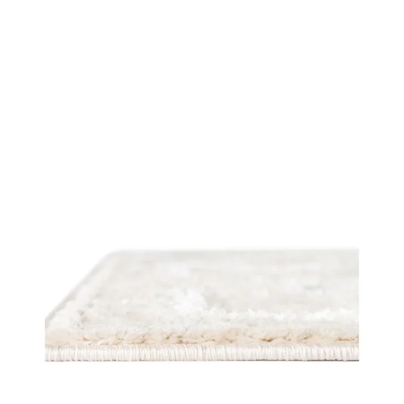 Tapete Glamour Cuadrícula Blanco y Plata