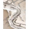 glamour cuadricula blanco y plata