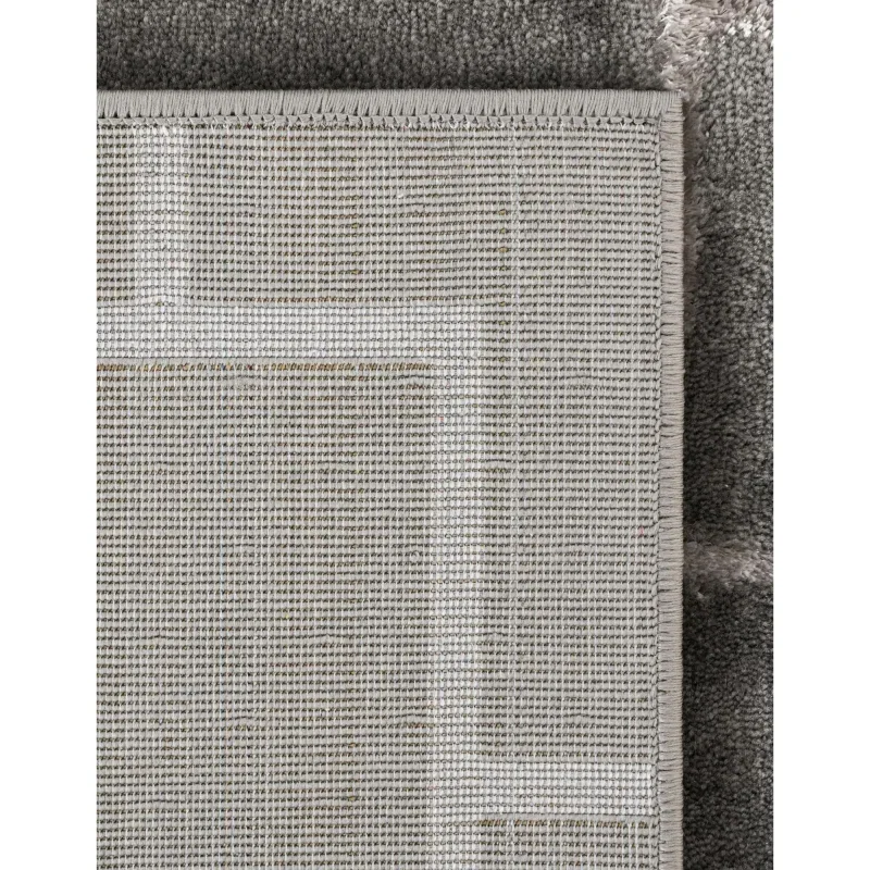glamour cuadricula gris y plata