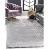 glamour cuadricula gris y plata