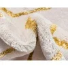 glamour enrejado blanco y oro