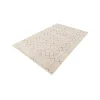 Tapete Glamour Enrejado Blanco y Plata