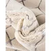 glamour enrejado blanco y plata