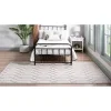 Tapete Glamour Enrejado Blanco y Plata