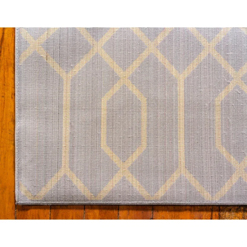 glamour enrejado gris y oro