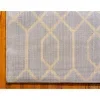 glamour enrejado gris y oro