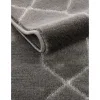 Tapete Glamour Enrejado Gris y Plata