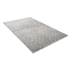 Tapete Glamour Enrejado Gris y Plata