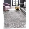 glamour enrejado gris y plata