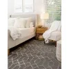 Tapete Glamour Enrejado Gris y Plata