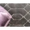 Tapete Glamour Enrejado Gris y Plata